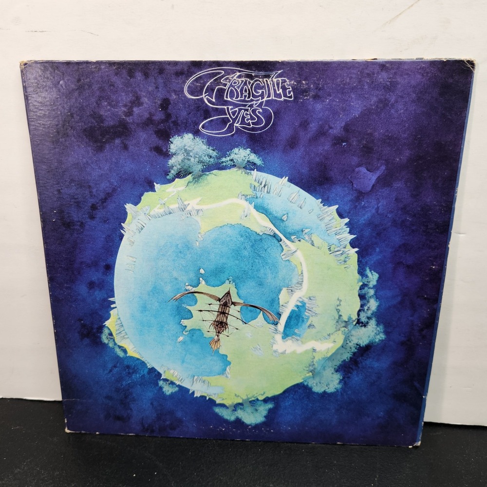 Yes Fragile Vinyl LP 1972 Atlantic SD 7211 Gatefold Progressive Rock Roger Dean